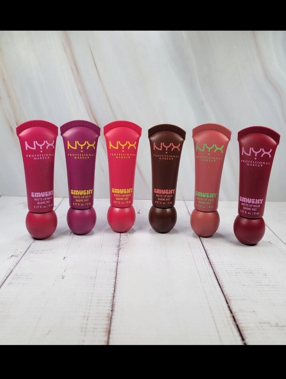 Nyx Smushy Matte Lip Balm Bundle NEW!